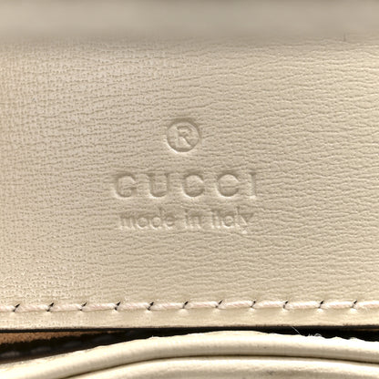 Gucci Boarded Dyana Lux Calfskin Mini Jackie 1961 Hobo Mystic White 6 of 16