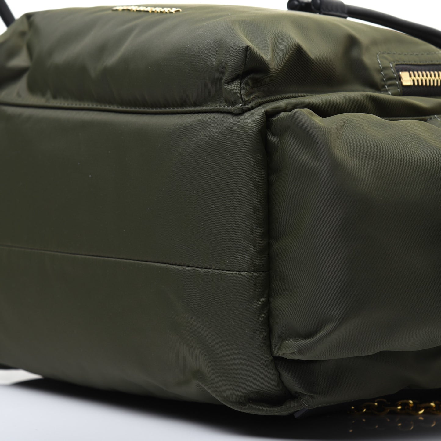Nylon Large Rucksack Backpack Canvas Green