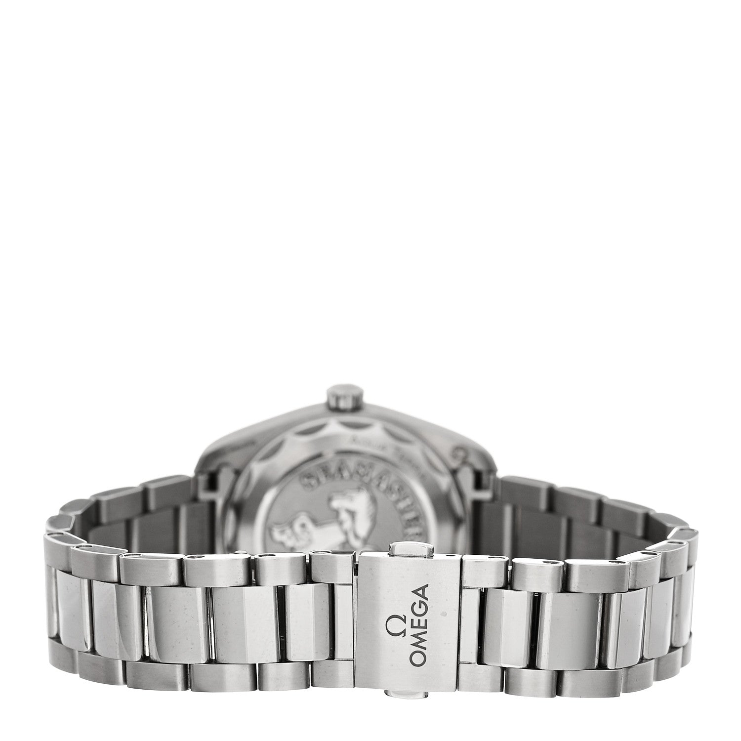 Omega Stainless Steel Diamond Mother of Pearl 28mm Seamaster Aqua Terra Quartz Watch 220.10.28.60.55.001 3 of 5