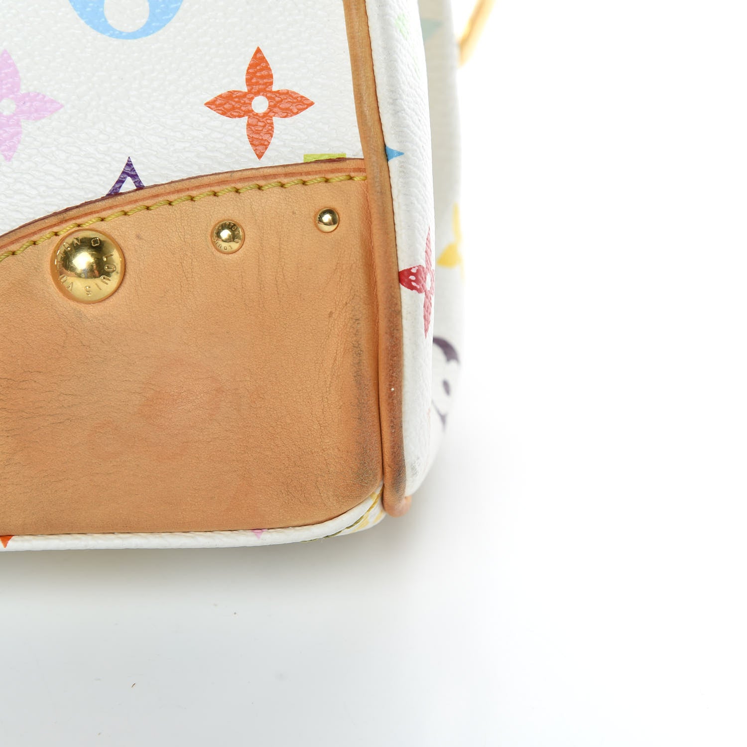 Louis Vuitton Monogram Multicolor Beverly MM White 15 of 16