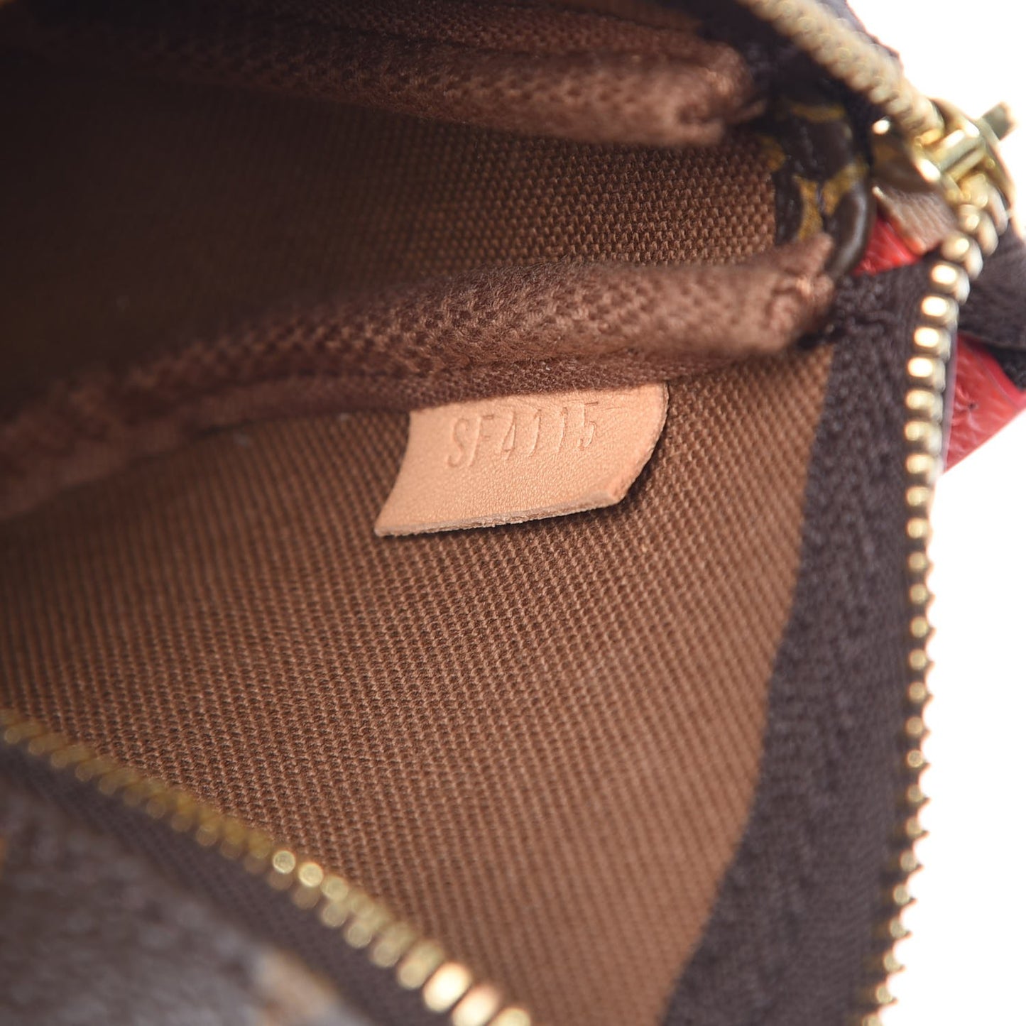 Monogram 2015 Christmas Animation Mini Pochette Accessories