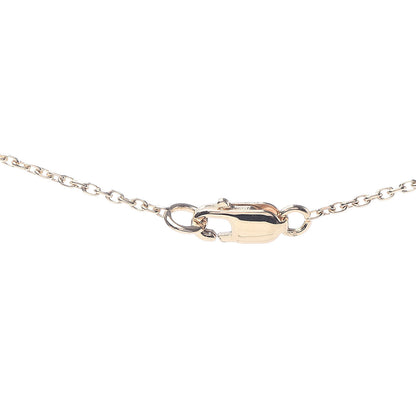 Van Cleef & Arpels 18K Yellow Gold Mother of Pearl Sweet Alhambra Heart Pendant Necklace 5 of 8