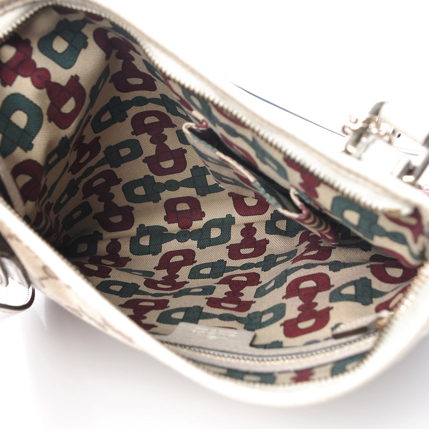 Monogram Web Jolicoeur Charms Messenger White