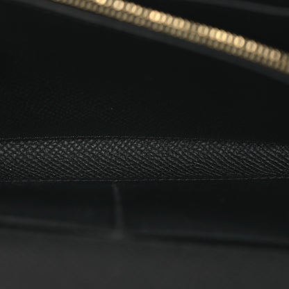 Hermes Epsom Kelly Wallet To Go Black 9 of 16