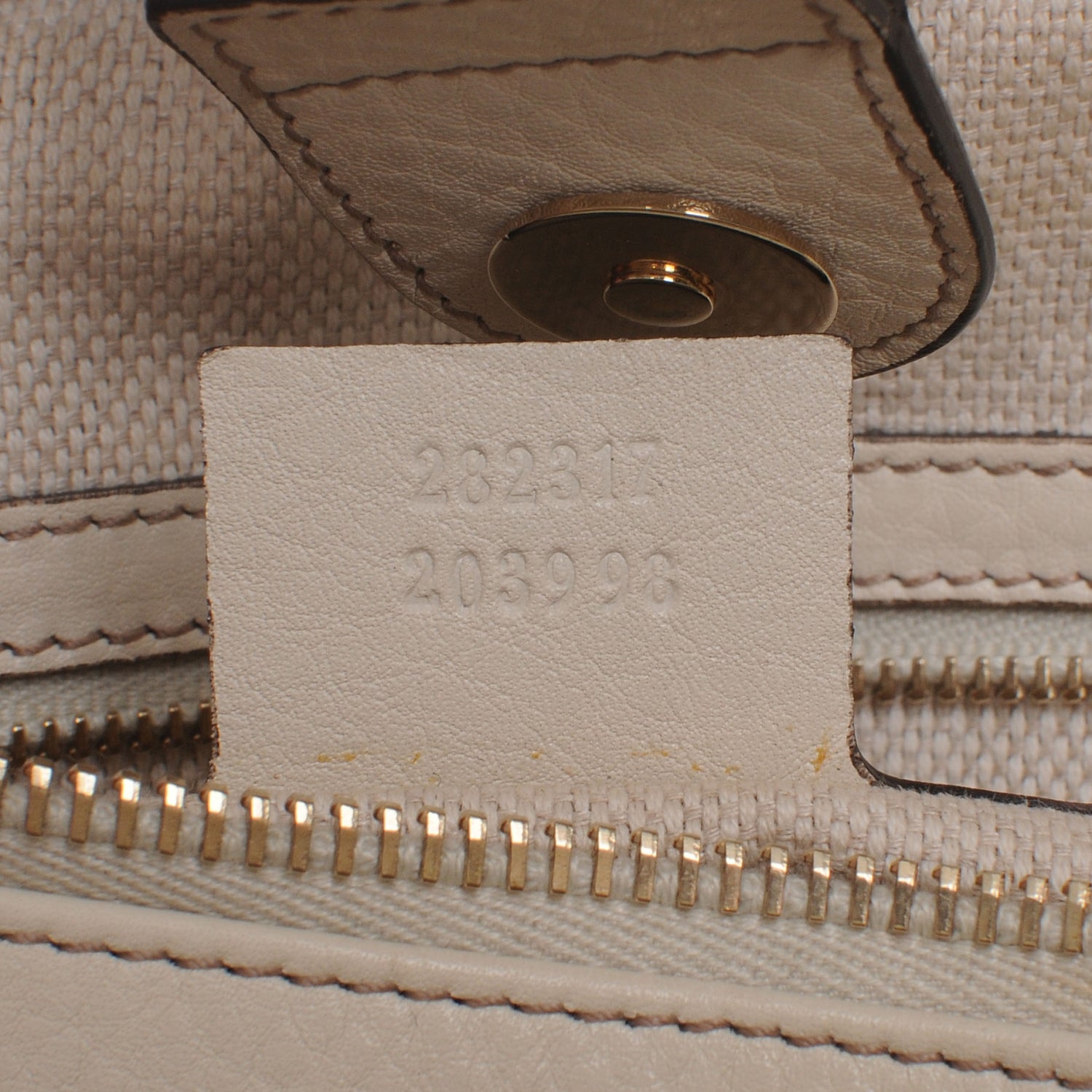 Gucci Monogram Medium Diana Bamboo Top Handle Tote Ivory 6 of 8