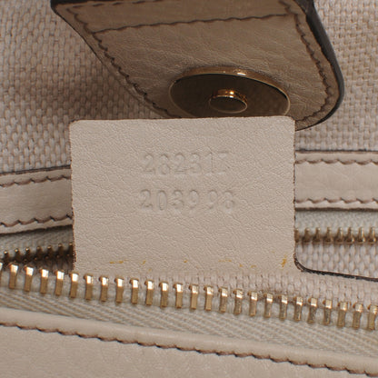 Gucci Monogram Medium Diana Bamboo Top Handle Tote Ivory 6 of 8