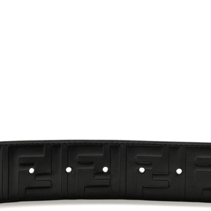 Fendi Calfskin F is Fendi FF 1974 Embossed Belt 90 36 Black 3 of 8