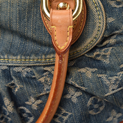 Louis Vuitton Denim Neo Cabby MM Blue 16 of 16