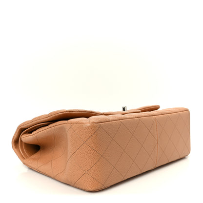 Chanel Caviar Quilted Jumbo Double Flap Dark Beige 4 of 12
