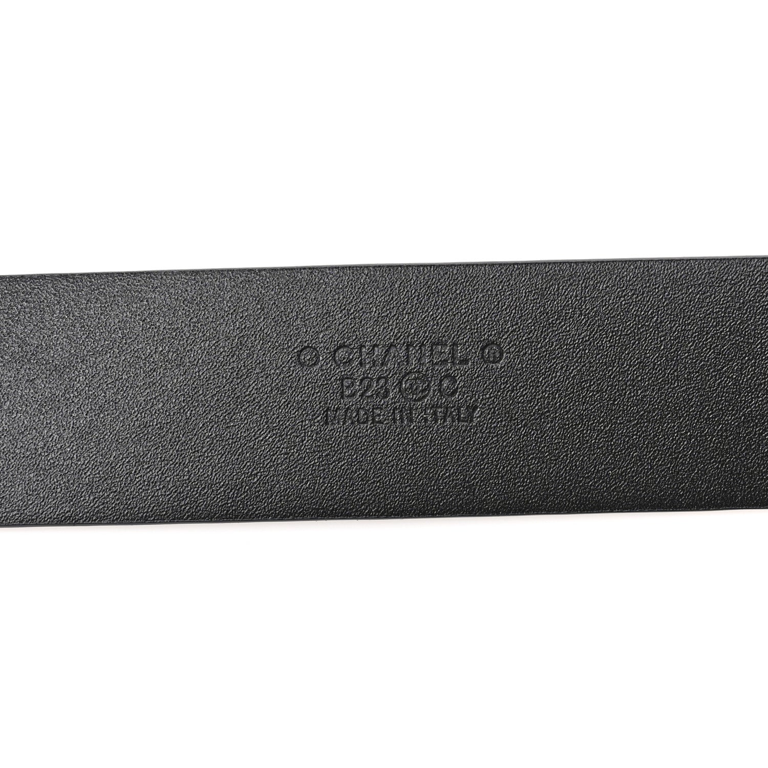 Chanel Lambskin CC Chain Belt 75 30 Black Gold 3 of 5