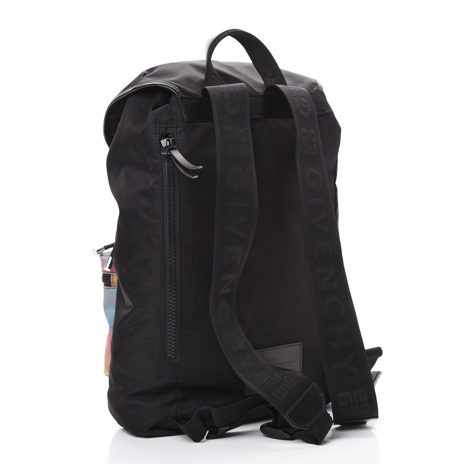 Givenchy Nylon Rainbow Hologram Light 3 Backpack Black 2 of 9