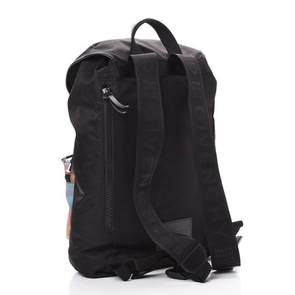 Givenchy Nylon Rainbow Hologram Light 3 Backpack Black 2 of 9