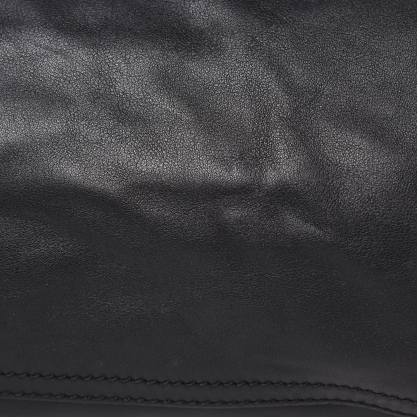 Calfskin Crocodile Embossed Medium Pandora Black
