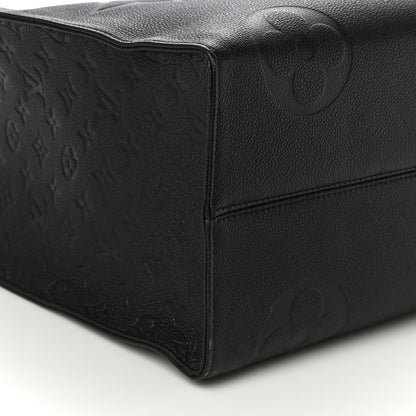 Louis Vuitton Empreinte Monogram Giant Onthego GM Black 5 of 9