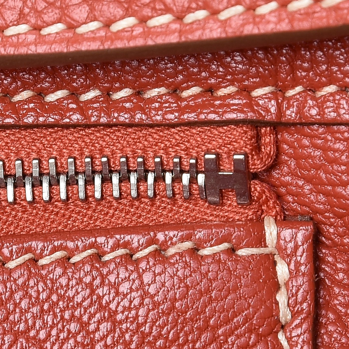 Taurillon Clemence Birkin 35 Sanguine