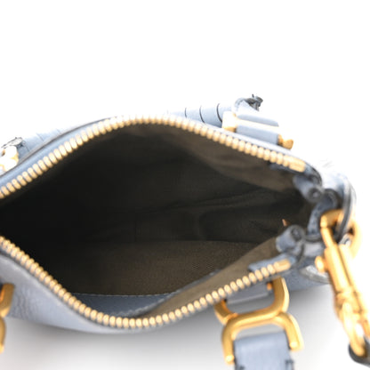 Chloe Calfskin Mini Marcie Satchel Washed Blue 5 of 9