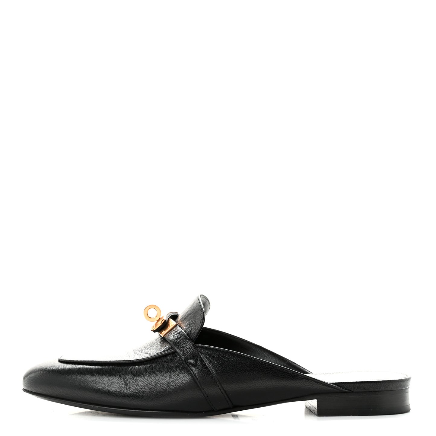 Goatskin Oz Mules 37.5 Black