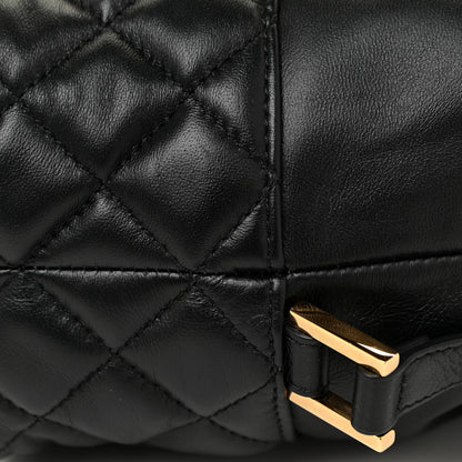 Versace Nappa Quilted Medusa Bucket Bag Black 10 of 10
