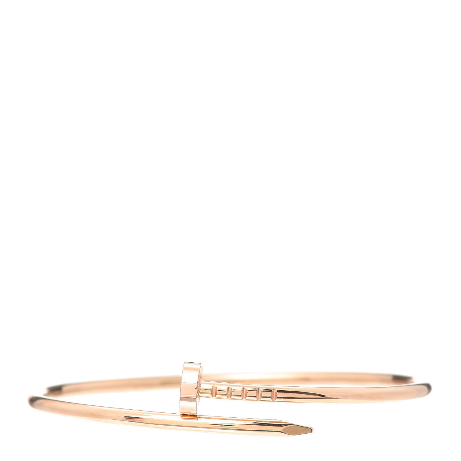 Cartier 18K Pink Gold Small Juste Un Clou Bracelet 16 1 of 6
