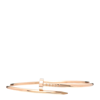 Cartier 18K Pink Gold Small Juste Un Clou Bracelet 16 1 of 6