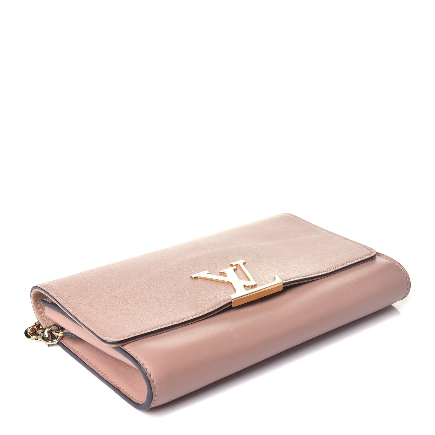Louis Vuitton Calfskin Chain Louise GM Nude 4 of 8