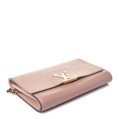 Louis Vuitton Calfskin Chain Louise GM Nude 4 of 8