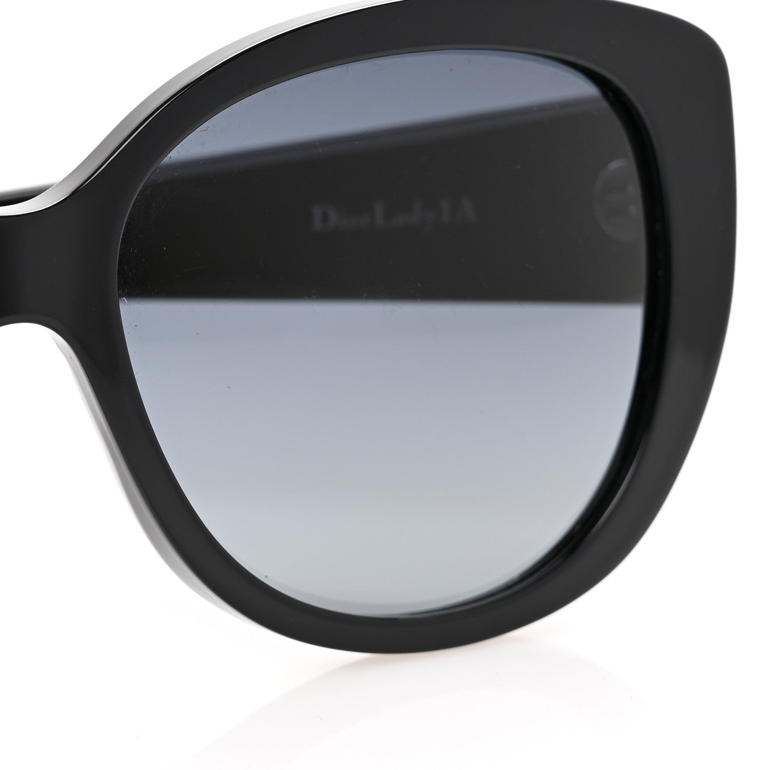 Christian Dior Resin Micro-Cannage Dior Lady 1 Sunglasses Light Gold Black 8 of 9