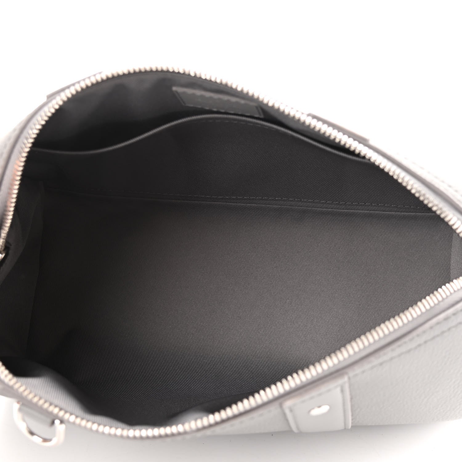 Louis Vuitton Grained Calfskin Aerogram City Keepall Gris 5 of 8