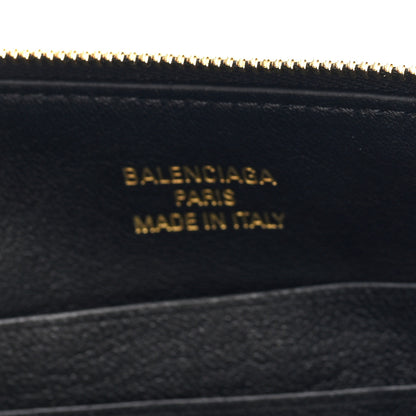 Balenciaga Natural Smooth Calfskin Rodeo Sling Pochette Black 6 of 9