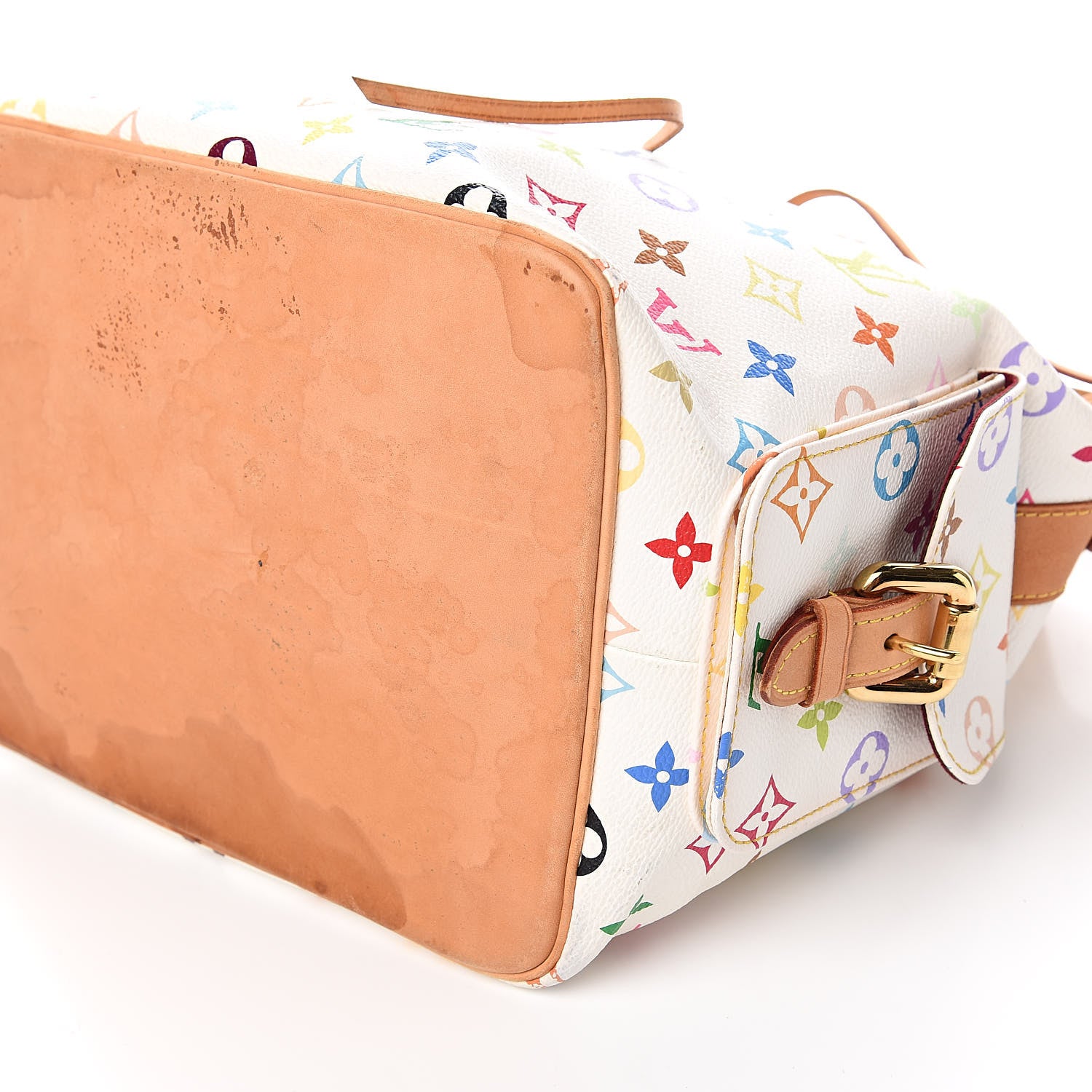 Louis Vuitton Monogram Multicolor Petit Noe White 11 of 12