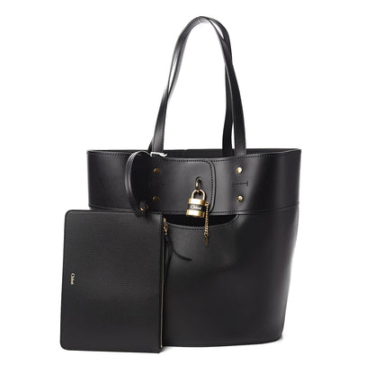 Chloe Smooth Grained Calfskin Medium Aby Tote Black 1 of 9