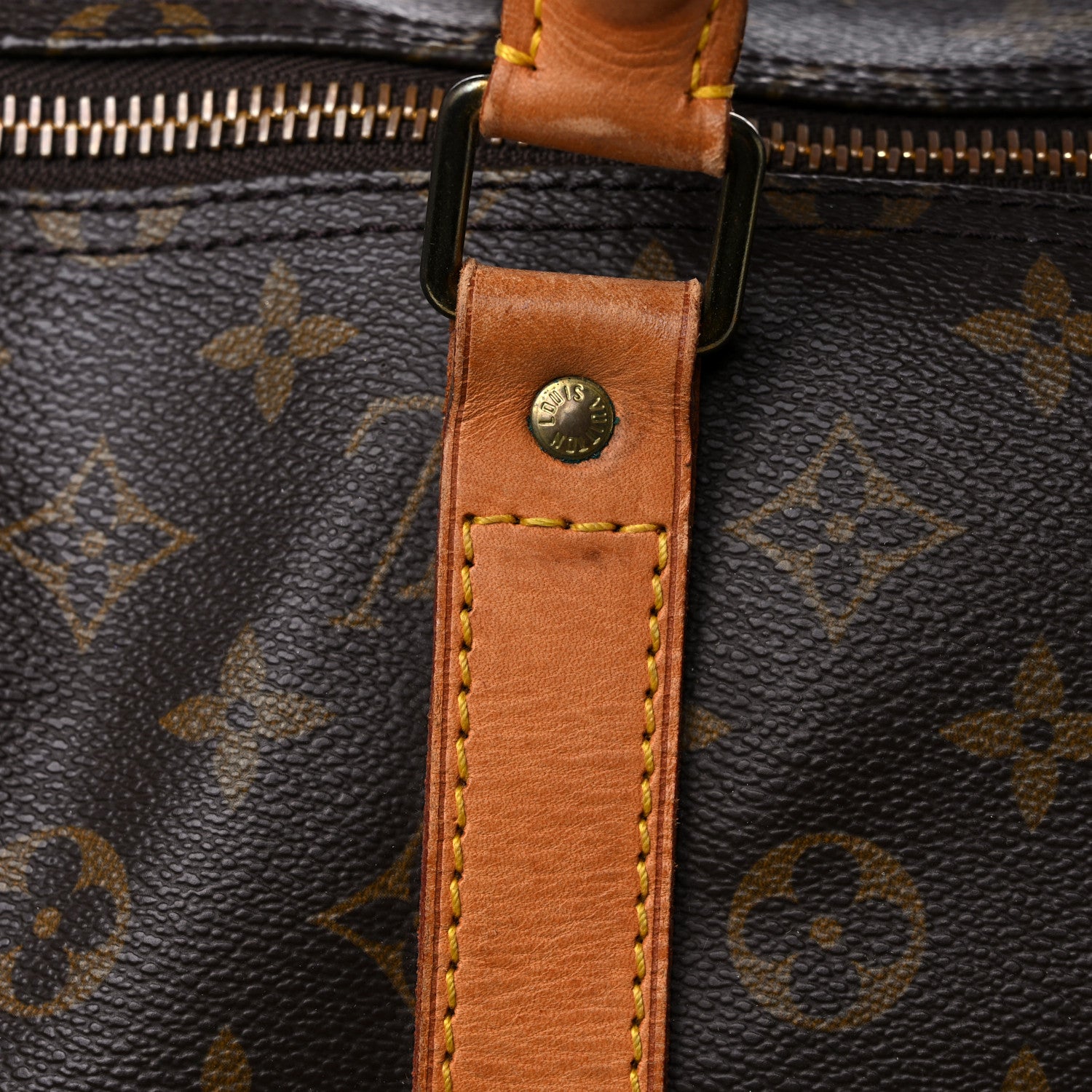 Louis Vuitton Monogram Keepall Bandouliere 55 23 of 45