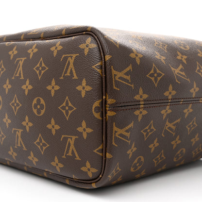 Louis Vuitton Monogram Calfskin Neo Neverfull Inside Out MM Black 15 of 17