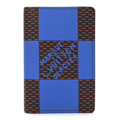 Louis Vuitton Damier Pop Pocket Organizer Blue 1 of 7