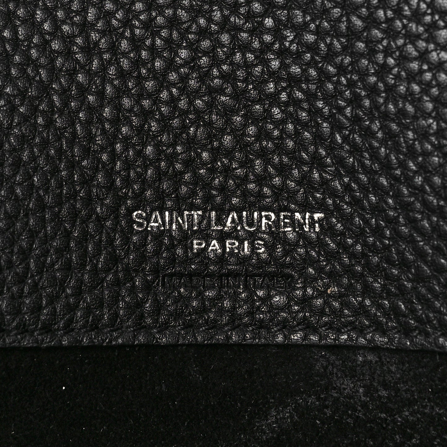 Grained Calfskin Small Supple Sac De Jour Black