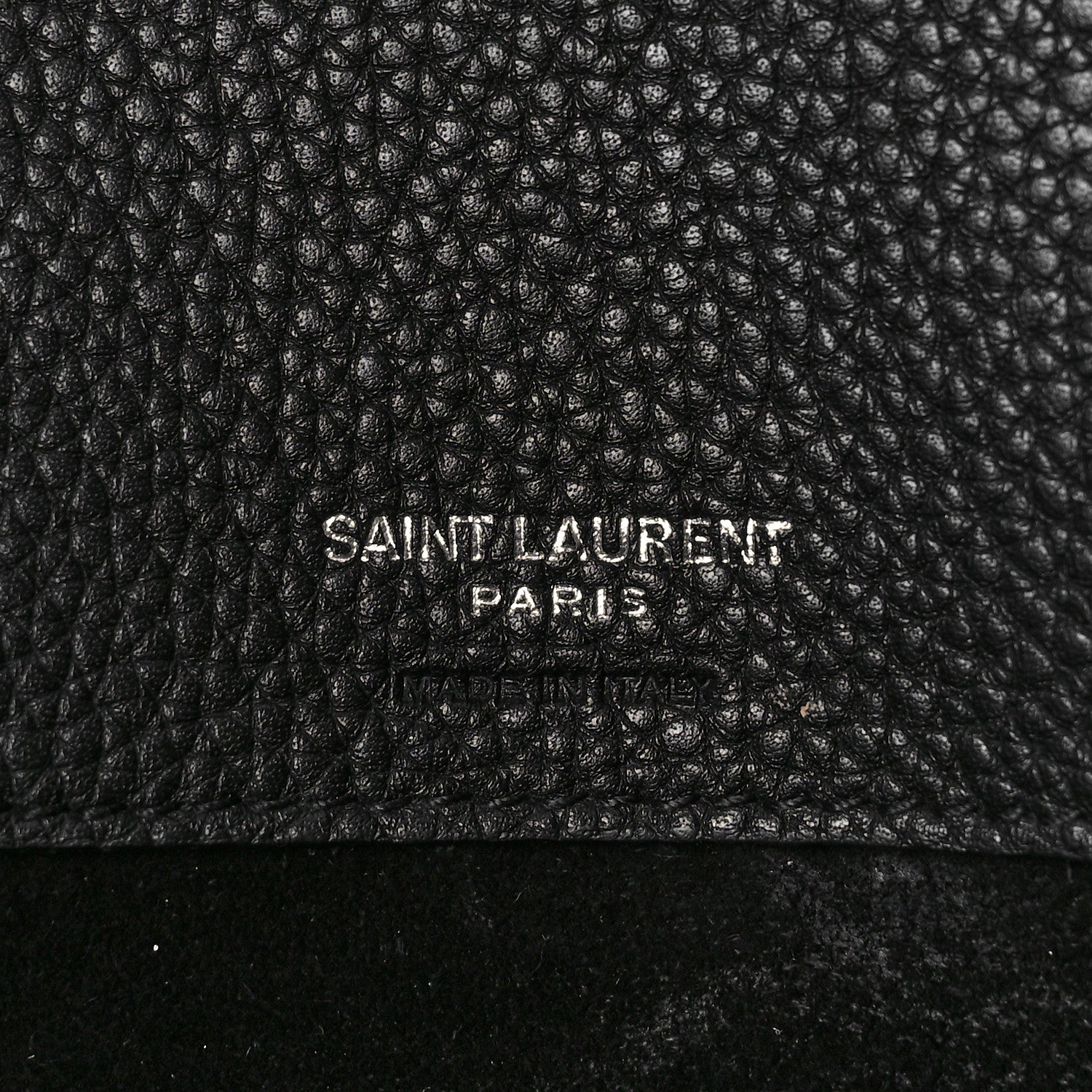 Saint Laurent Grained Calfskin Small Supple Sac De Jour Black 7 of 13