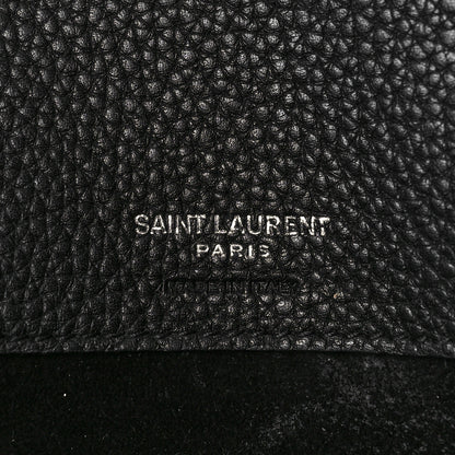Saint Laurent Grained Calfskin Small Supple Sac De Jour Black 7 of 13