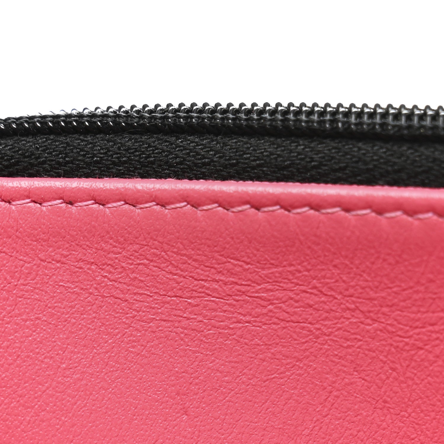 Chanel Caviar Quilted Perforated Metal CC Wallet On Chain WOC Black 12 of 13