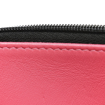 Chanel Caviar Quilted Perforated Metal CC Wallet On Chain WOC Black 12 of 13