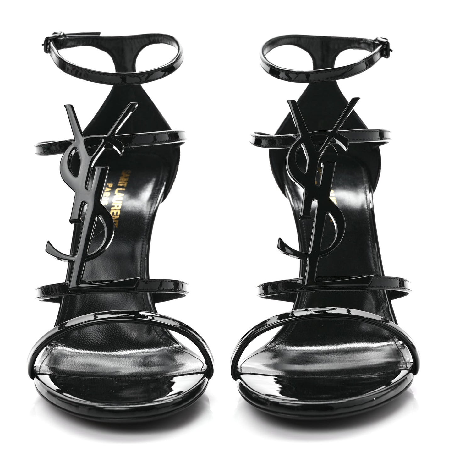 Patent Cassandra 100 Sandals 38.5 Black