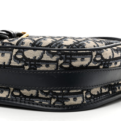 Christian Dior Oblique Medium Bobby Flap Blue 9 of 11