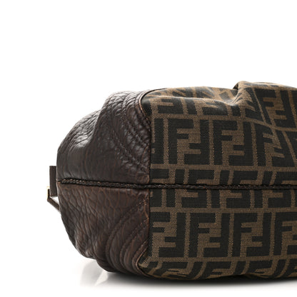 Fendi Zucca Nappa Nuvolata Vitello Tortuga Spy Bowler Tobacco Moro 10 of 11