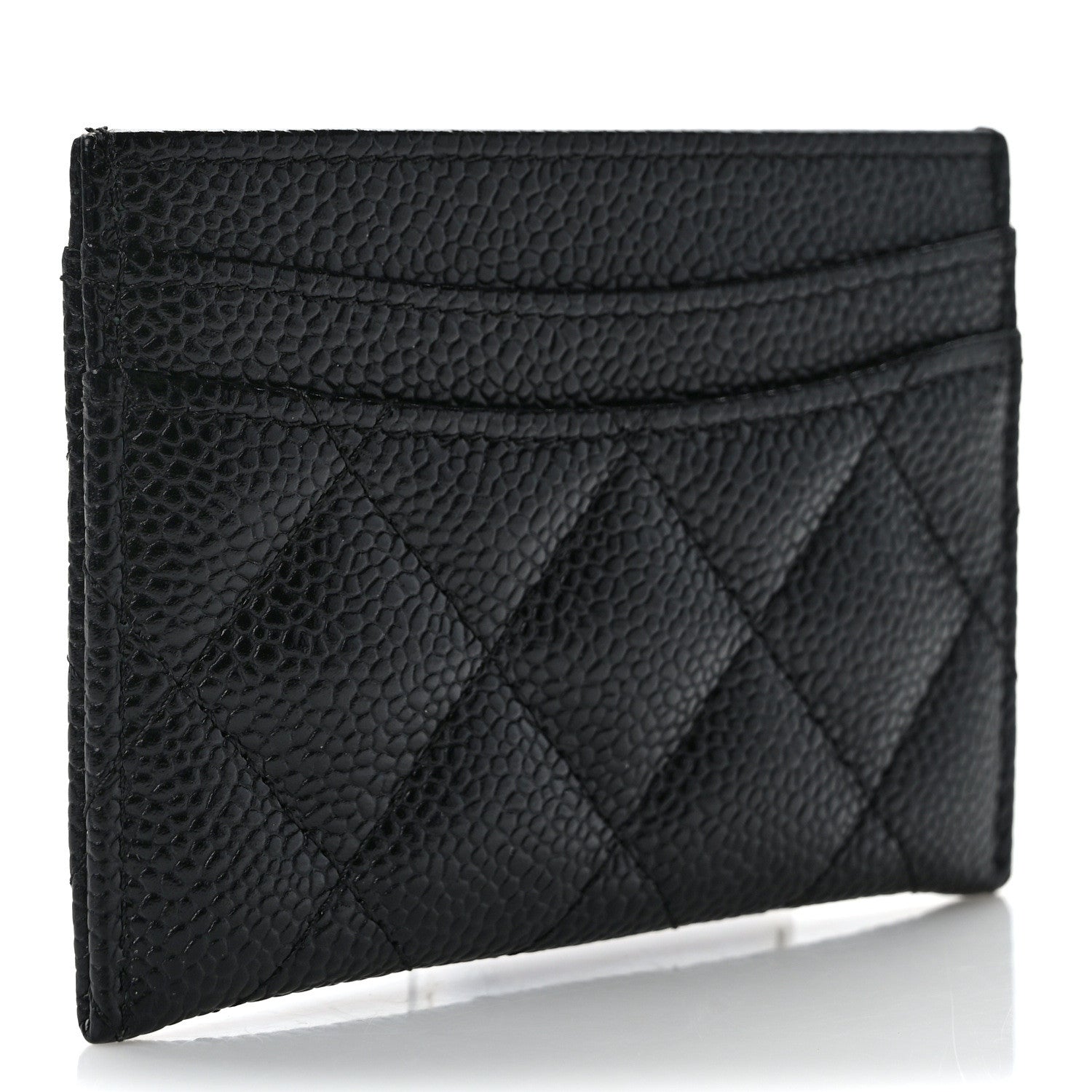 Chanel Caviar Quilted Card Holder Black 3 of 8