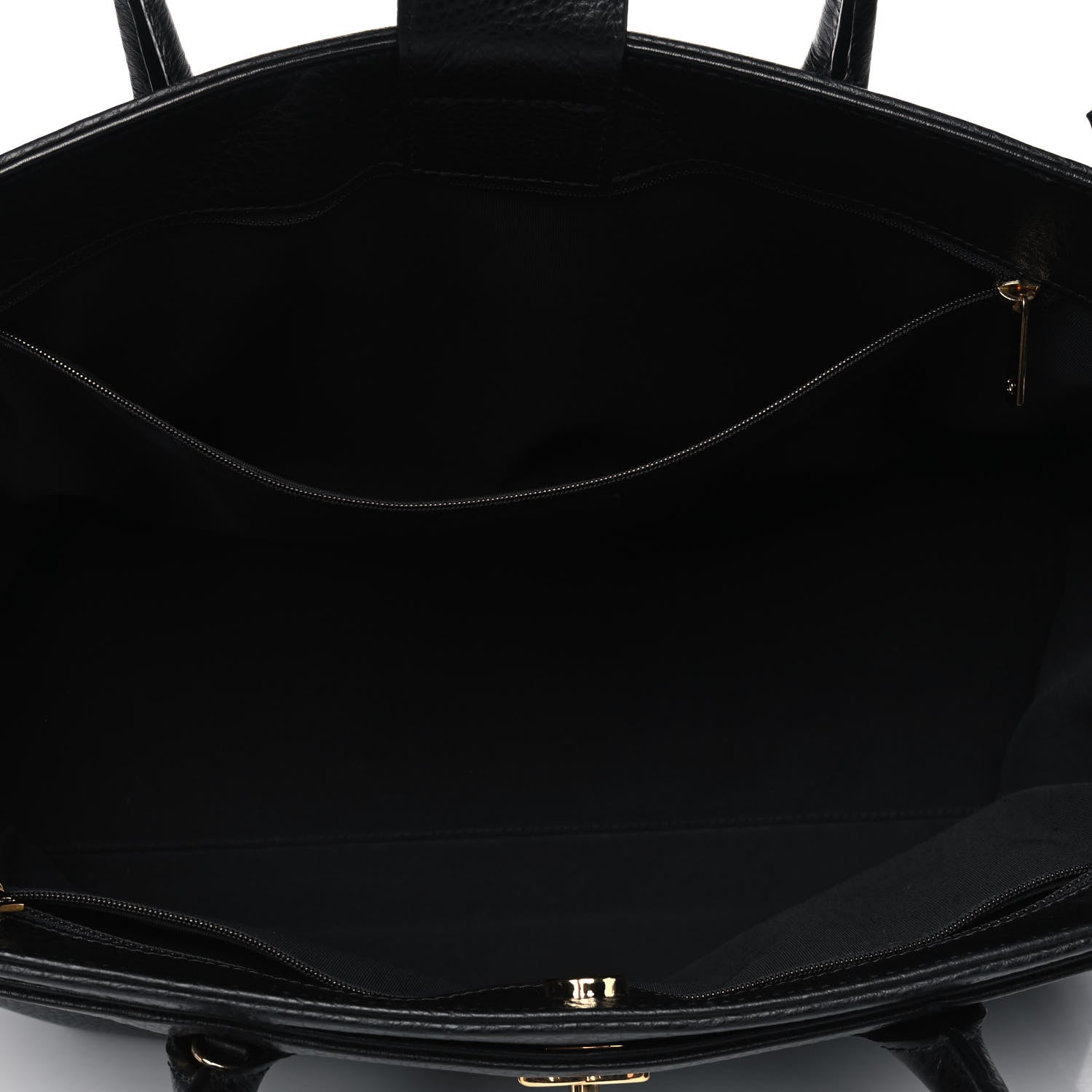 Chanel Calfskin Cerf Executive Shopper Tote Black 4 of 6