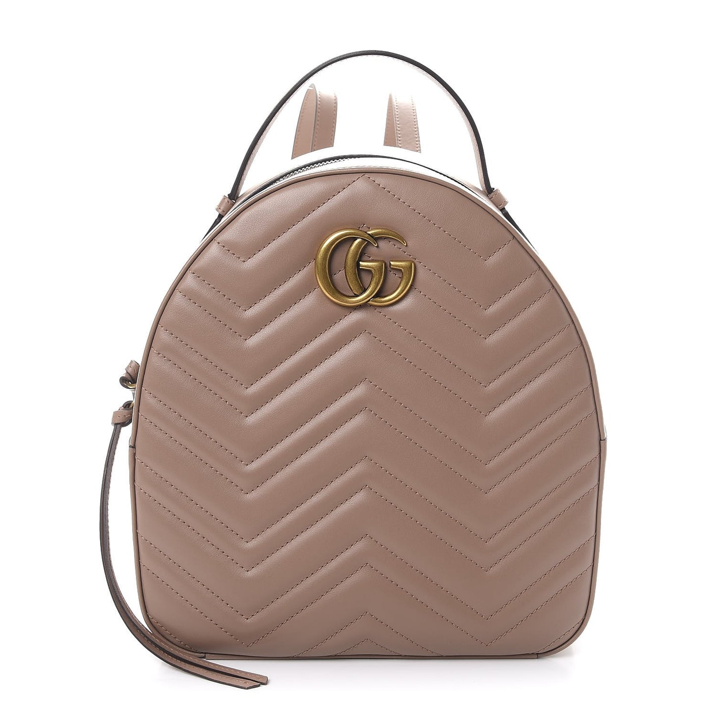 Calfskin Matelasse GG Marmont Backpack Porcelain Rose
