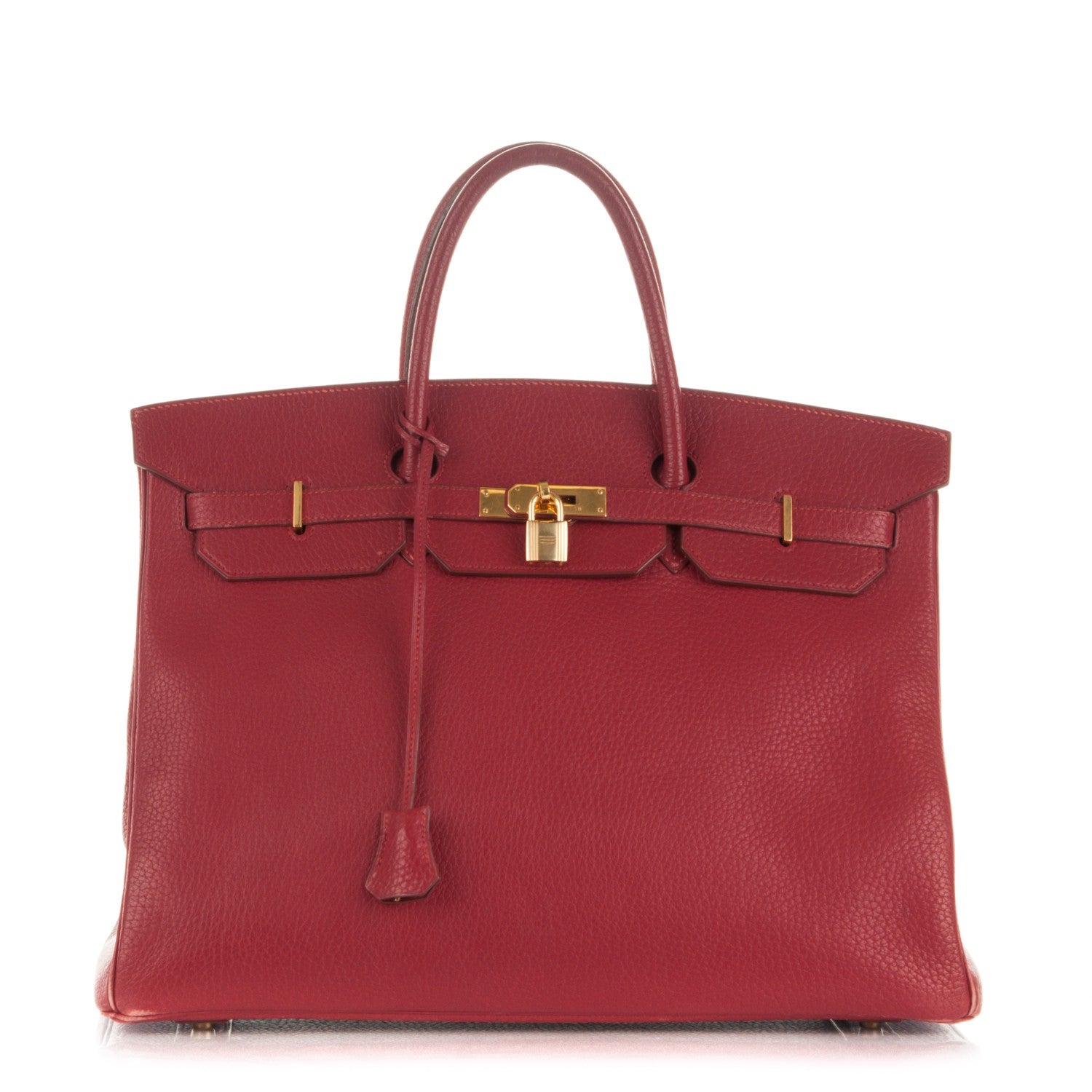 Hermes Ardennes Birkin 40 Rouge Vif 1 of 30