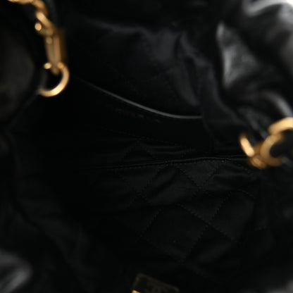 Chanel Shiny Calfskin Quilted Mini Chanel 22 Black 5 of 10