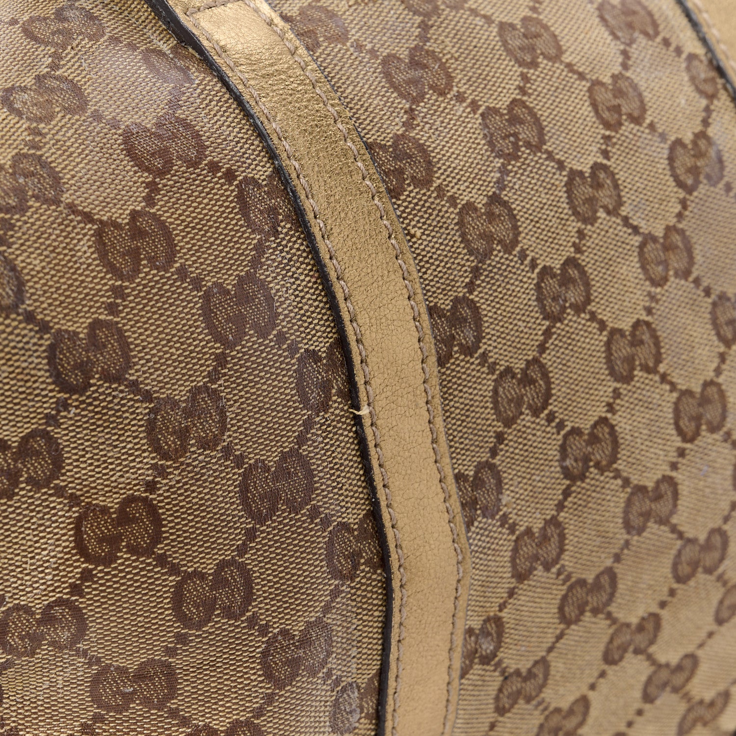 Gucci GG Plus Monogram Medium Joy Boston Gold 14 of 16