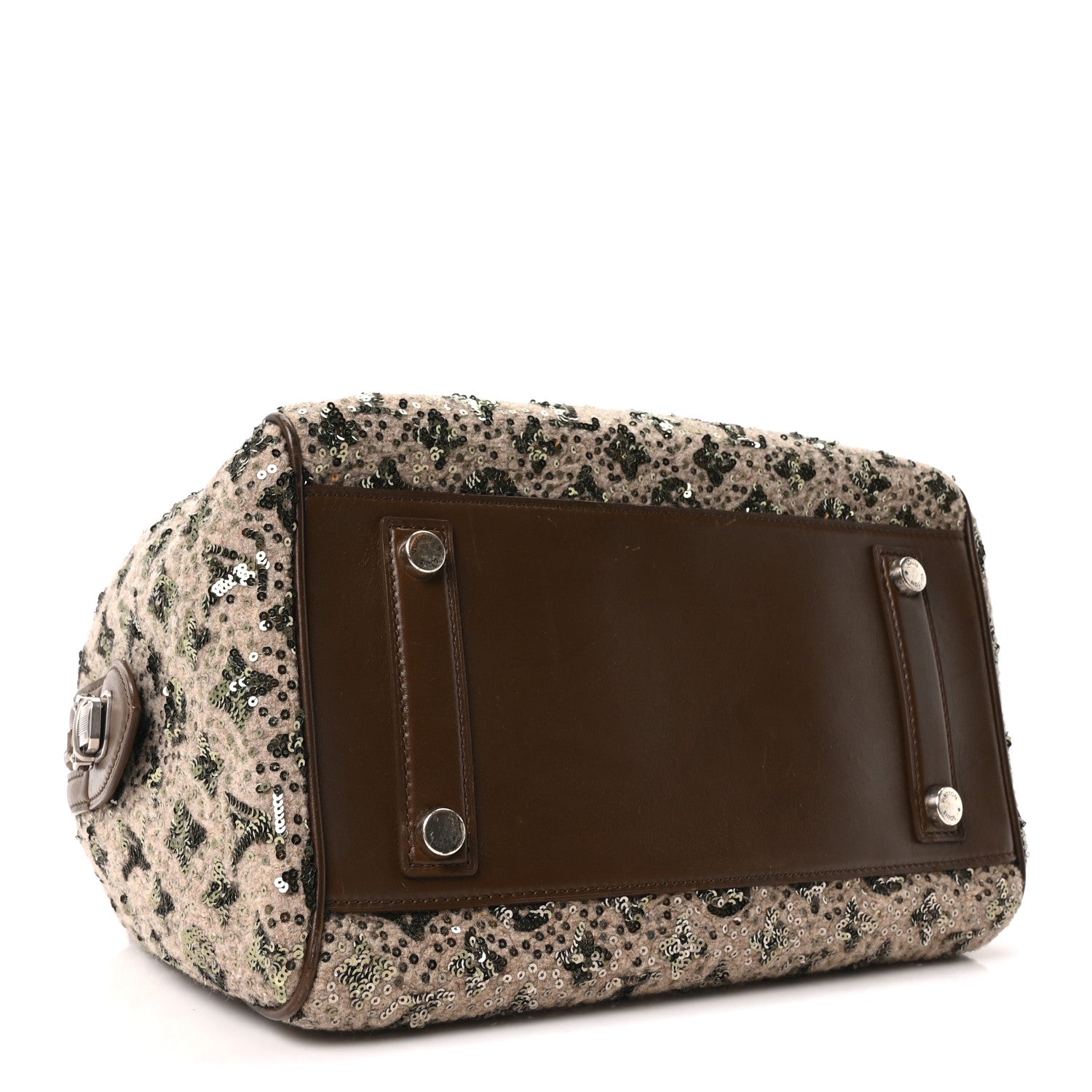Louis Vuitton Sequin Monogram Sunshine Express Speedy Kaki 4 of 9