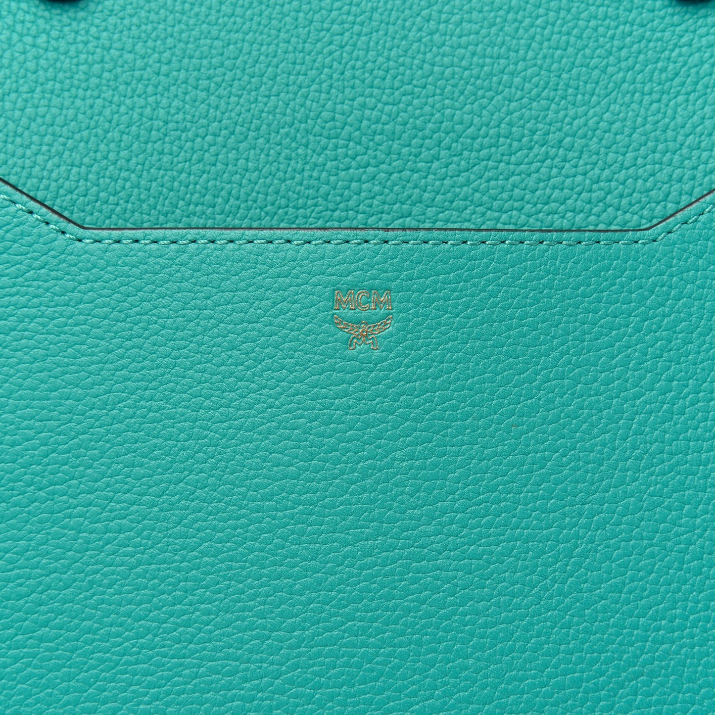 Grained Calfskin Medium Milla Convertible Backpack Oasis Green